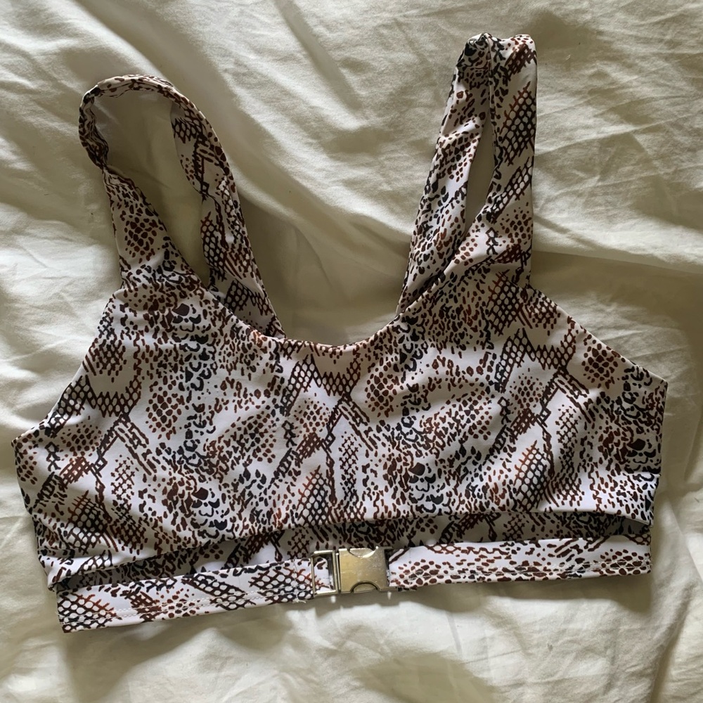 Snakeskin Pattern Bikini - Picture 3 of 4
